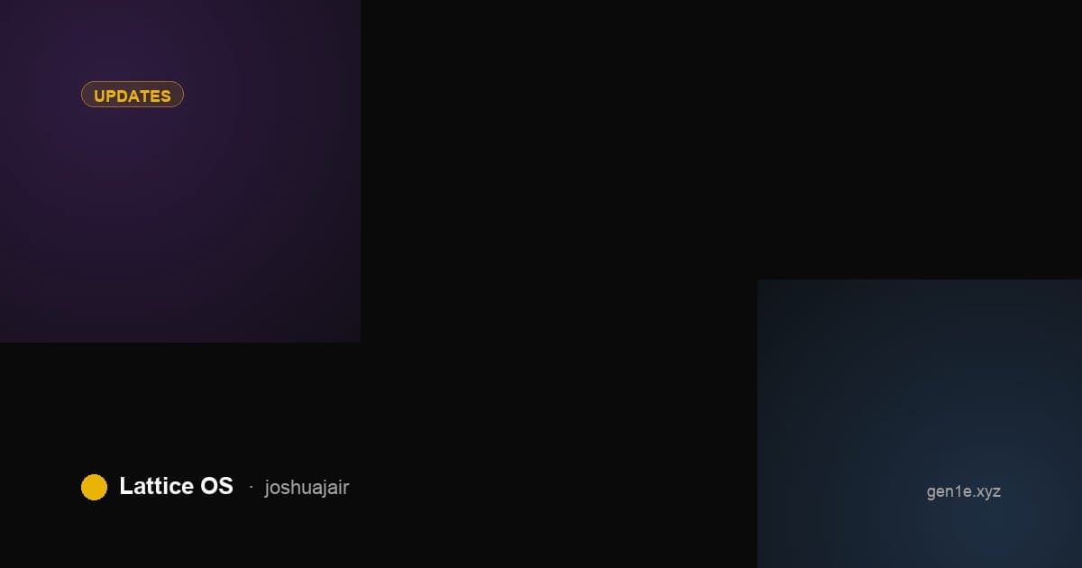 Introducing Universal Import: Bring Your ChatGPT and Gemini Memories Home to Lattice OS